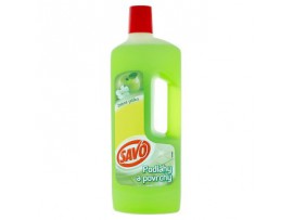 Savo Жидкое моющее и дезинфицирующее средство для пола и поверхностей с ароматом зеленого яблока 750 мл